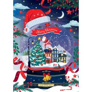 Pieces & Peace - Puzzle Santa's Snowy Village - 500 piese