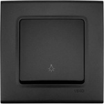 Panasonic БУТОН СТЪЛБИЩЕН VIKO LIn Life 90404003 ЧЕРЕН (90404003)