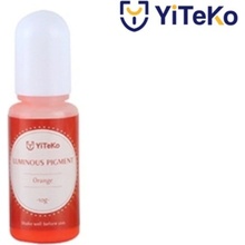 YiTeKo Svítící pigment do pryskyřice 19 oranžová 10 ml