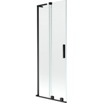 Mexen Velar L сгъваем екран за баня с 2 крила 70 x 150 см, прозрачен, черен - 896-070-003-01-70 (896-070-003-01-70)