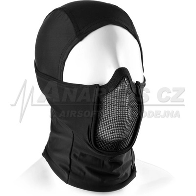 Invader Gear Kukla se síťovanou ochrannou maskou černá