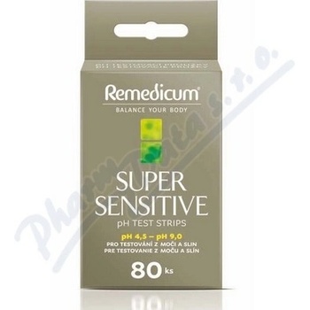 Remedicum pH testovacie prúžky 80 ks