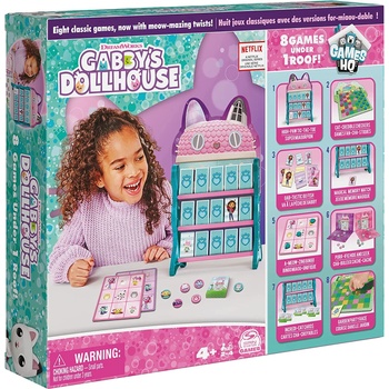 Spin Master Gabby's Dollhouse - 8 игри под 1 покрив (6065857)