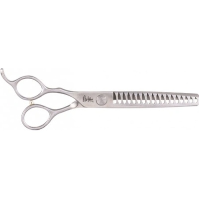 Show Tech Modelovací nůžky Yento Fanatic pro levoruké 18 zubů 18 cm