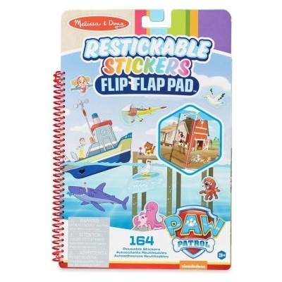 Melissa & Doug Znovunalepiteľné samolepky Tlapková Patrola Dobrodružstvo