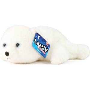 Rappa Плюшена играчка Rappa Lazy Animals - Бяло мече, 29 cm (260733) - ozone