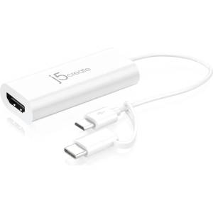 j5create Видео адаптер j5create JUA165C, USB-C към HDMI - J5-JUA165C (JUA165C)