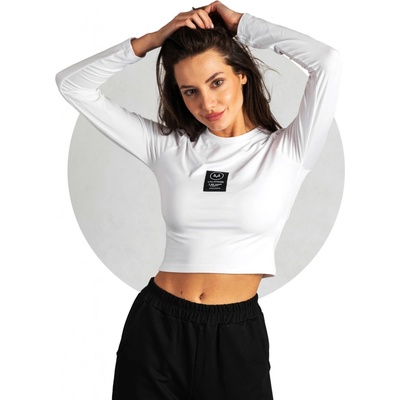LALAVOOM Crop Top Unique White