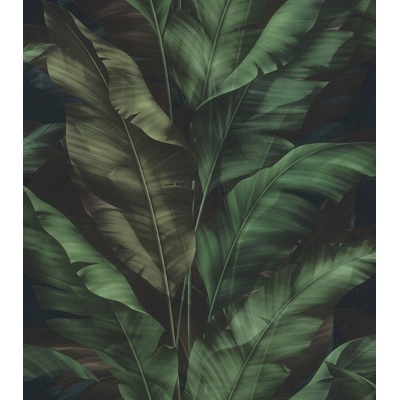 Rasch 370034 Samolepicí tapeta Rio, zelené banánové listy,, rozměry 0,53 x 6 m