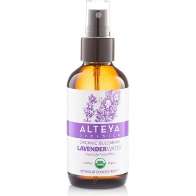 Alteya organics Levandulová voda ve skle BIO 120 ml