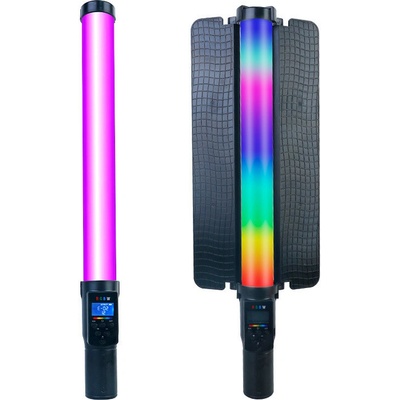 BD-B6 13W LED RGB ručné svetlo, svetelná lišta, výplňové svetlo s dverami pre fotografické osvetlenie