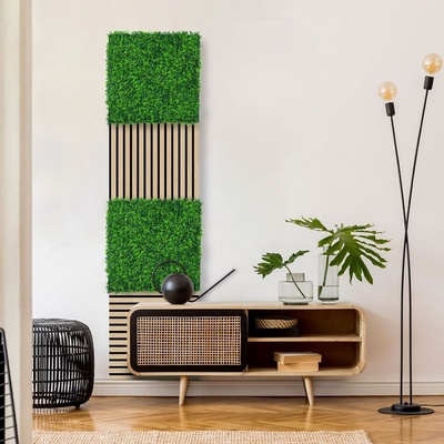 Jangal Modular Wall Design Flora MIXED GREEN DESIGN GRASS 11120 520 x 520 mm 0,2704m²