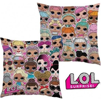 Dreamtex Obojstranný vankúš L.O.L. Surprise 30x30