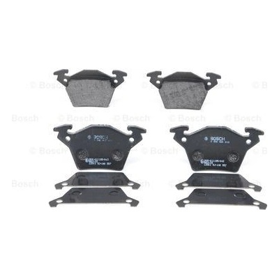 BOSCH Sada brzdových platničiek kotúčovej brzdy 0986460002