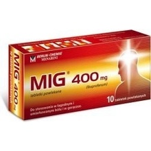 MIG 400 tbl.flm.10 x 400 mg