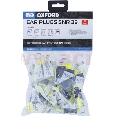 Earsoft FX zátky do uší SNR 39 dB 25 párů