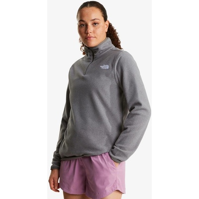 The North Face Glacier Fleece 1/4 Zip Jacket tnf mid grey heather