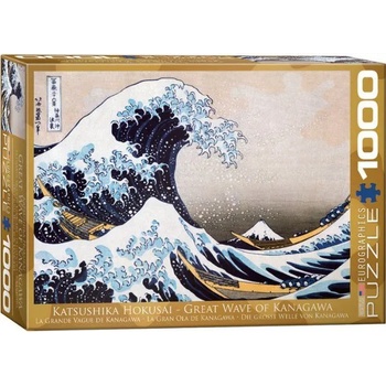 Image 1 of EUROGRAPHICS - Puzzle Kanagawa: Huge Wave - 1 000 piese