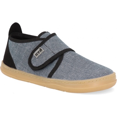 KTR Barefoot detské tenisky Adam Jeans modré