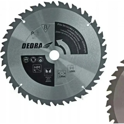 Dedra Kotouč pilový na dřevo 300x30mm s omezovačem posuvu HM 24z. HL30024