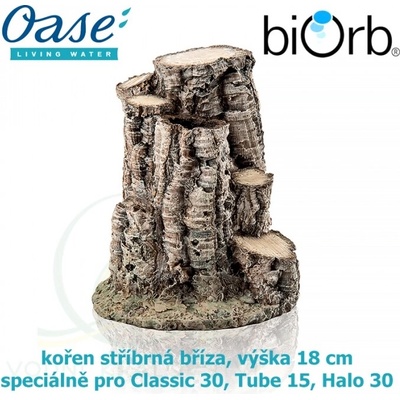 Biorb Kořen stříbrná bříza 23 cm 48358