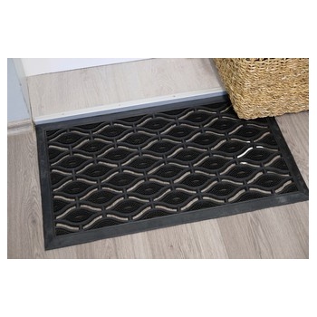 Home Elements Vlnky čierna 45 x 75 cm