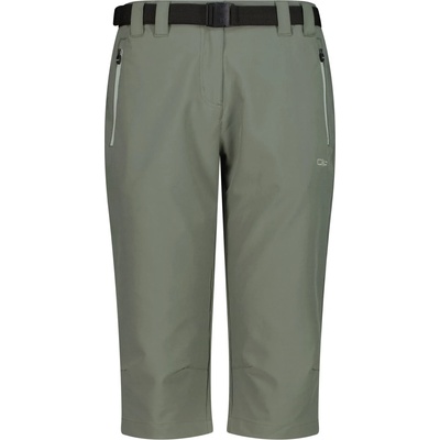 CMP Дамски 3/4 панталони CMP Women's Stretch Capri Shorts - Avocado - размер 38 (EU) (112-3627-0513)