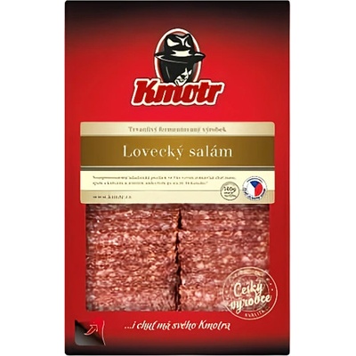 Kmotr Lovecký salám plátky 75 g