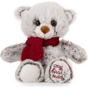 Амек Тойс Плюшена играчка Амек Тойс - Мече с шал, 19 cm (30115) - ozone