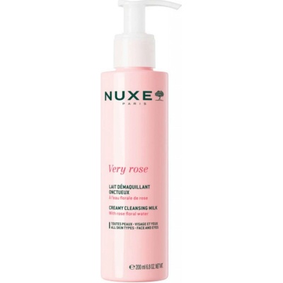 Nuxe Very Rose jemné odličovací mléko 200 ml