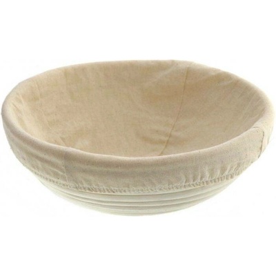 ošatka kulatá d25x10cm PEDIG+látka přírodní
