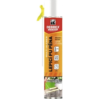 Den Braven MULTI KLEBER PUR pena trubičková dóza 825 ml žltá