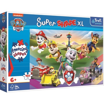 TREFL Super Shape XL Tlapková patrola 160 dielov