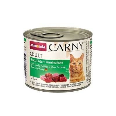 Animonda Carny Adult hovädzie, morka, králik 200 g