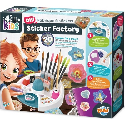 Buki France Творчески комплект Buki France - Фабрика за стикери (BKFK011)