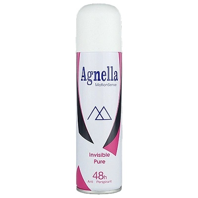 Agnella Invisible Pure Дамски дезодорант 48ч, 150мл