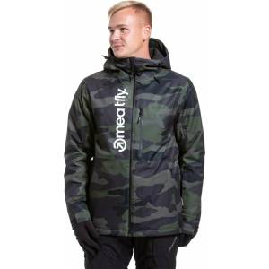 Meatfly мъжка SNB & SKI яка Manifold Rampage Camo Meatfly | Zelen Kafyav Siv Mnogotsveten | МЪЖЕ | S