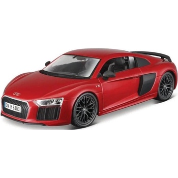 Maisto - Audi R8 V10 Plus, метал червено, assembly line, 1: 24