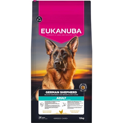 EUKANUBA Adult Breeds Specific German Shepherd Chicken 2 x 12 kg