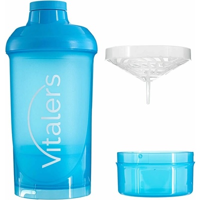 Vitaler's Šejkr se sítkem, Modrý - 500 ml + 150 ml
