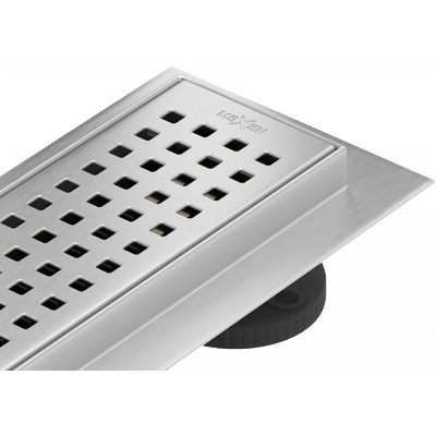 Mexen Flat 360° M08 въртящ се линеен сифон 100 см, инокс - 1025100-40 (1025100-40)