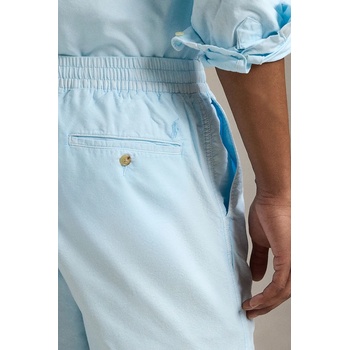 Ralph Lauren Памучен къс панталон Polo Ralph Lauren Flat Front мъжки в синьо 710958587 (710958587)
