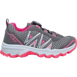 CMP Детски мултиспорт обувки CMP Kid's Aksa Fitgo Fast Hiking Shoes Multisport shoes - Grey / Fuxia - размер 39 (EU) (702-3297-0522)