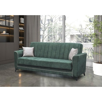 ЕВРОМАР Разтегателен диван madrid 2 зелен (096.001.0041)