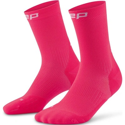 CEP dámske bežecké ponožky RUN COMPRESSION 5.0 ružová