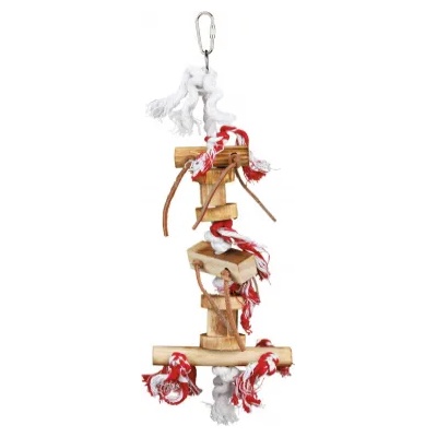 TRIXIE Wooden toy - Дървена играчка за папагали 35 см