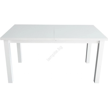 FEMIX Разтегателна трапезна маса liam бяла (fi0044)