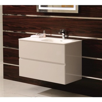 Inter Ceramic Конзолен PVC шкаф ICP 9060 R /ДЯСНО КОРИТО/ с умивалник, 90x46x60см (9060 R /ДЯСНО КОРИТО/)