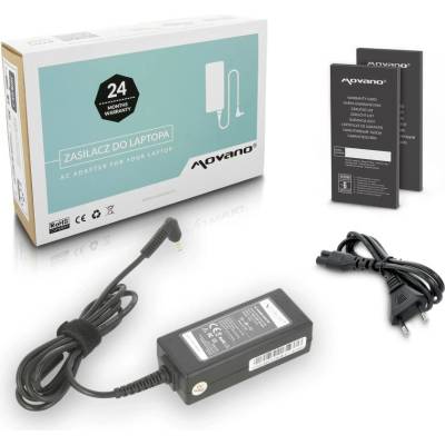 Movano Зарядно за лаптопи Asus, 45W / 19V / 2, 37A / 4, 0mm x 1, 35mm (ZZ/AS19237EPRO)