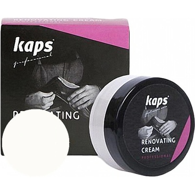 Kaps krém na prírodnú a syntetickú kožu Renovating Cream 25 ml biela